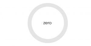 Zero donut chart